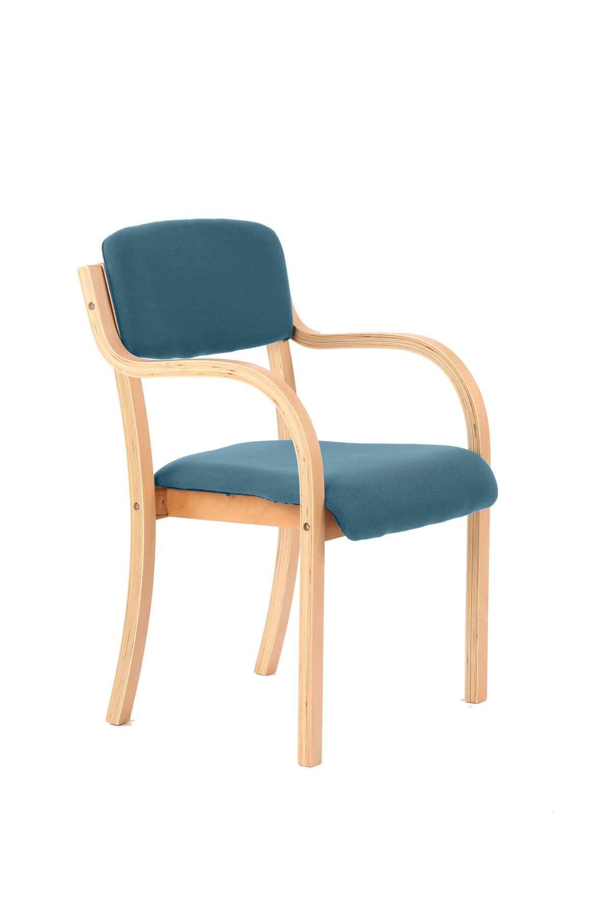 Madrid Wooden Frame Visitor Chair KCUP0391 1