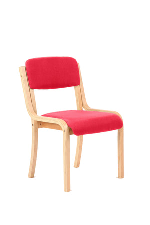 Madrid Wooden Frame Visitor Chair KCUP0393 2