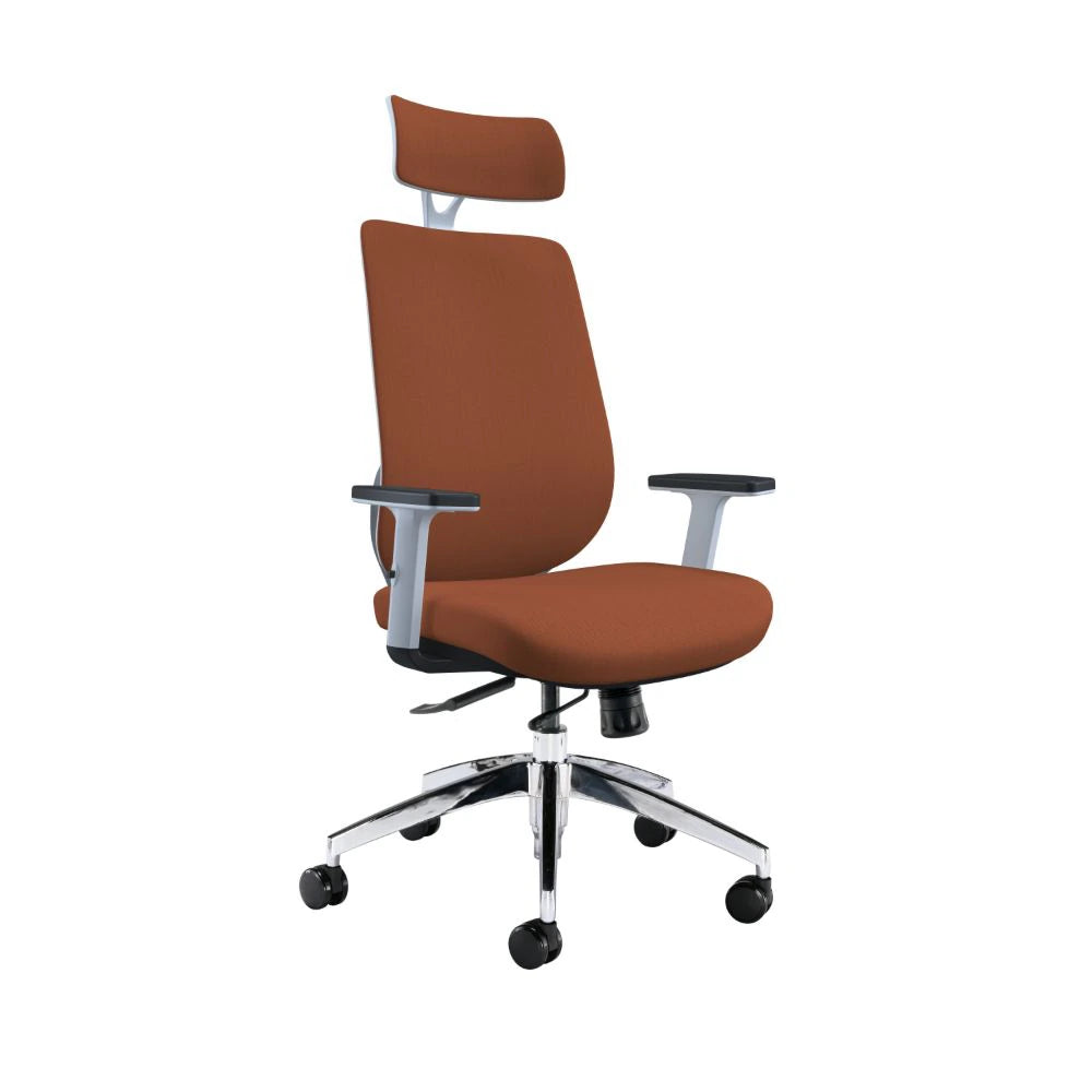 Maldini High Back Office Chair CH0782ORWH 2