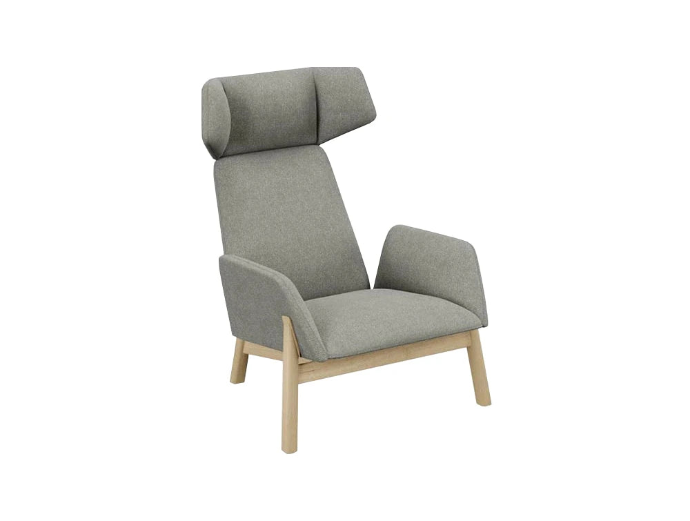 Manta Armchair Lounge  Wooden Leg  Ma1Z  Not Manta Ma 1Z D Ash Me60003