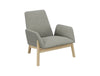 Manta Armchair Club  Wooden Leg  Ma1L  Not Manta Ma 1L D Ash Me60003