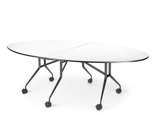 Mara Libro T Oval Folding Table For Meeting Room