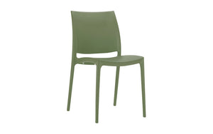 Maya Side Chair Olive Green