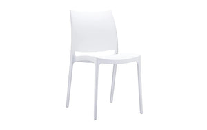 Maya Side Chair White