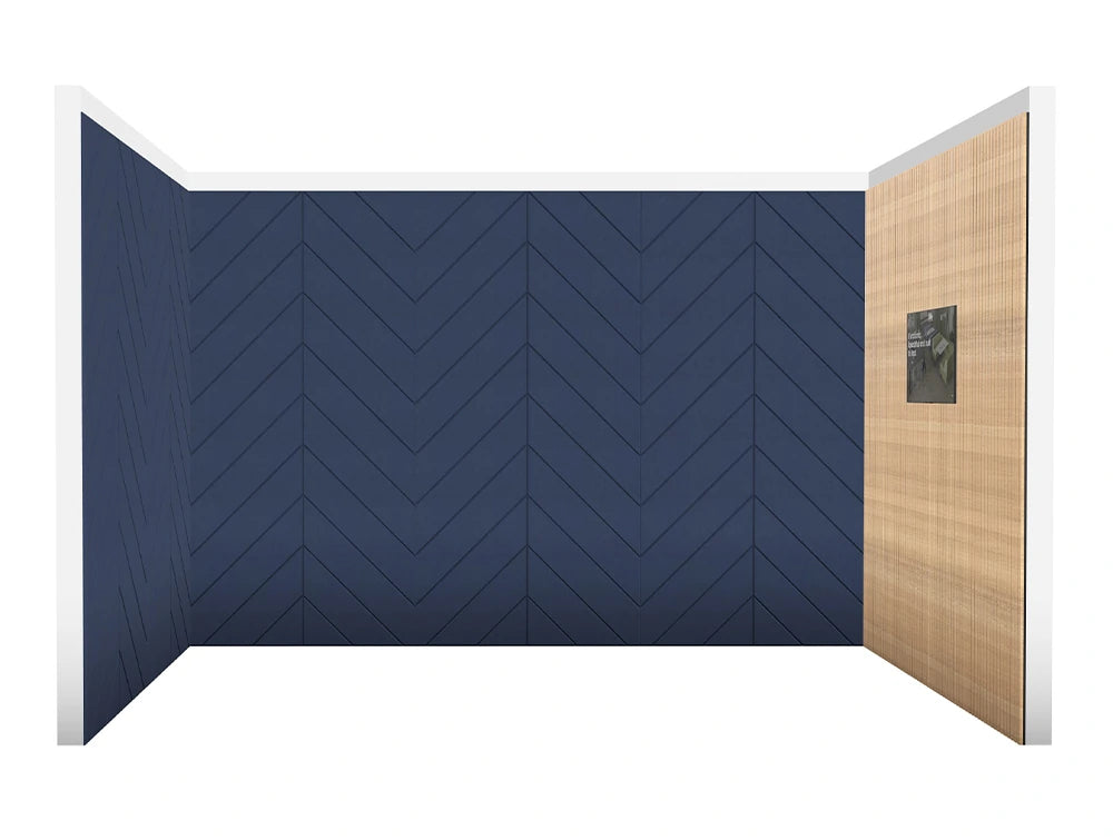 Media Meeting Room with Mixed Wall Panels 2