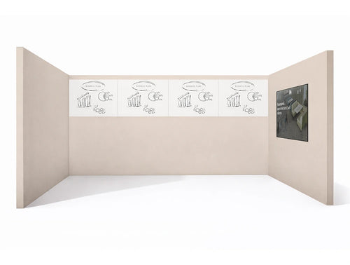 Meeting Room with Integrated Glassboard