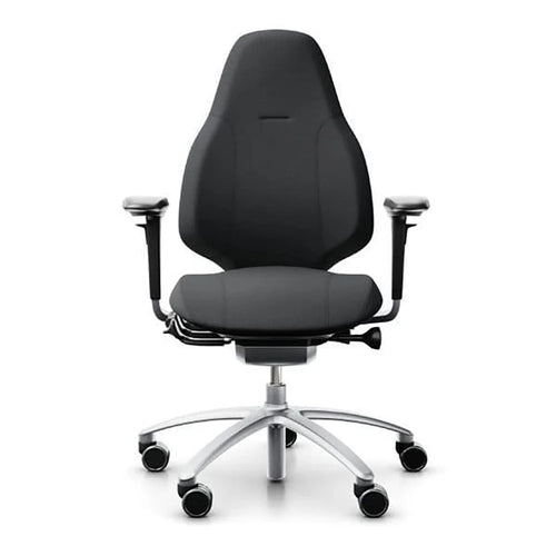 Mereo 220 In Grey With Silver Arms And Base 3