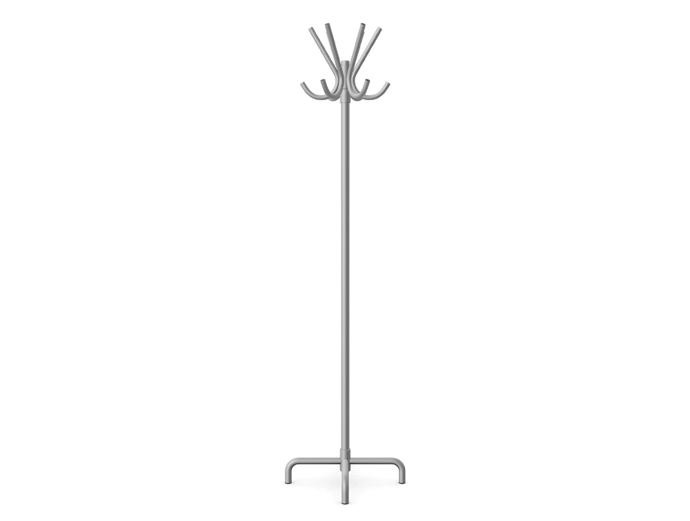 Metal Coat Stand Silver