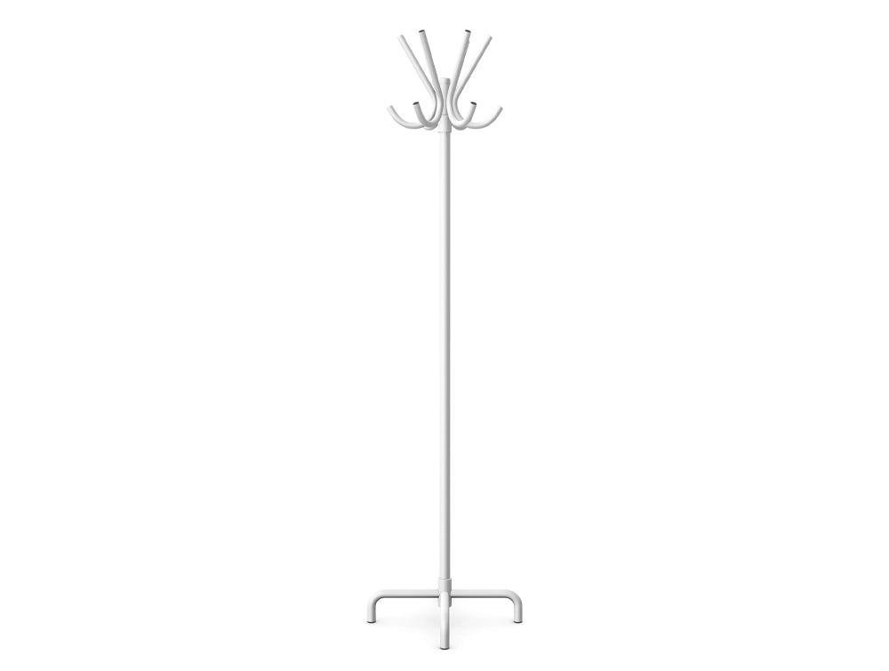 Metal Coat Stand White