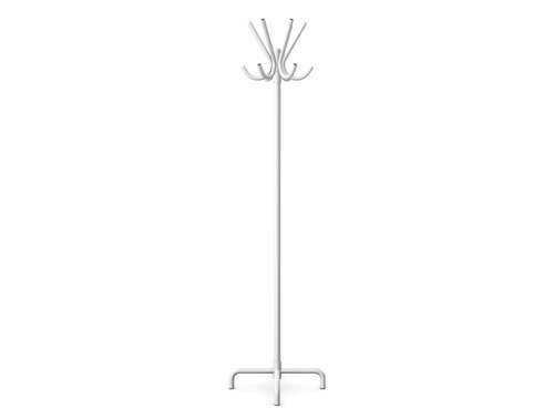 Metal Coat Stand White