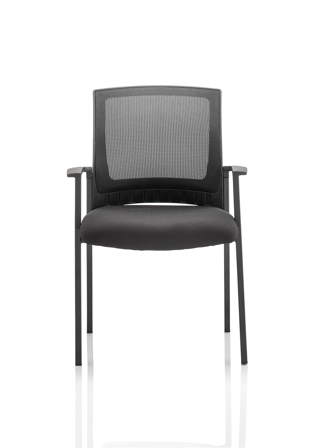 Metro Medium Mesh Back Stacking Visitor Chair With Arms BR000090 4
