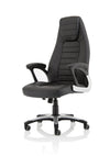 Metropolis High Back Black Leather Look Chair EX000230 4