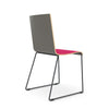 Michigan Canteen Chair With Skid Frame Base 10