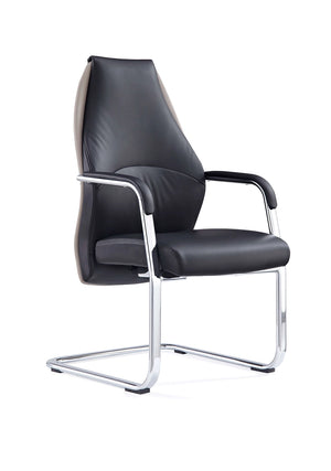 Mien High Back Leather Cantilever Visitor Office Chair BR000212 1