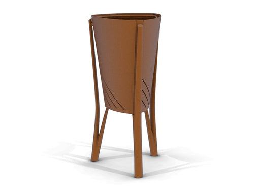 Minsk Outdoor Waste Bin