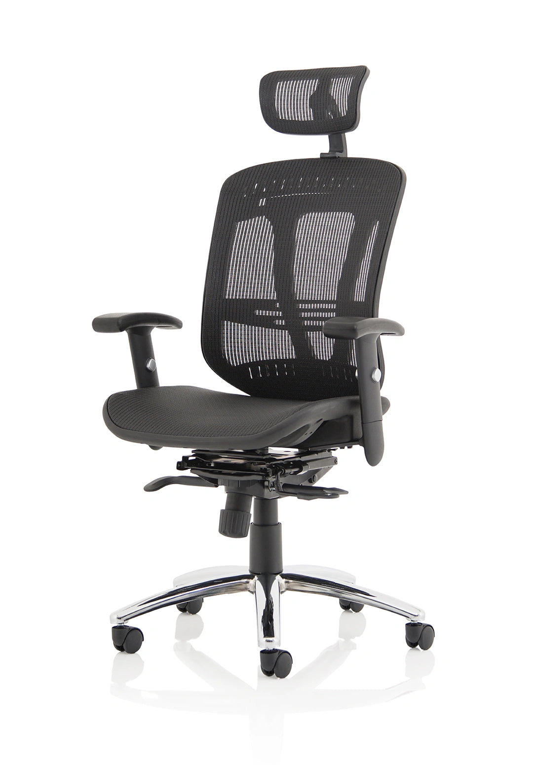 Mirage Ii Mesh Back Task Operator Office Chair With Height Adjustable Arms KC0148 4