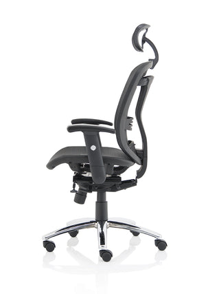 Mirage Ii Mesh Back Task Operator Office Chair With Height Adjustable Arms KC0148 5