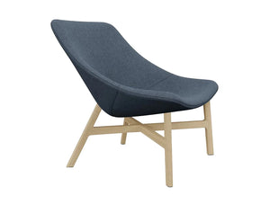 Mishell Armchair  Wooden Legs 