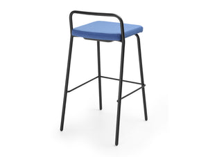 Momo High Stool with Footrest 7
