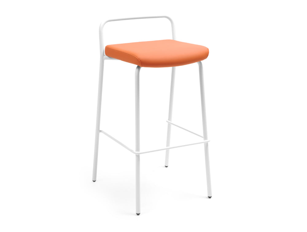 Momo High Stool with Footrest