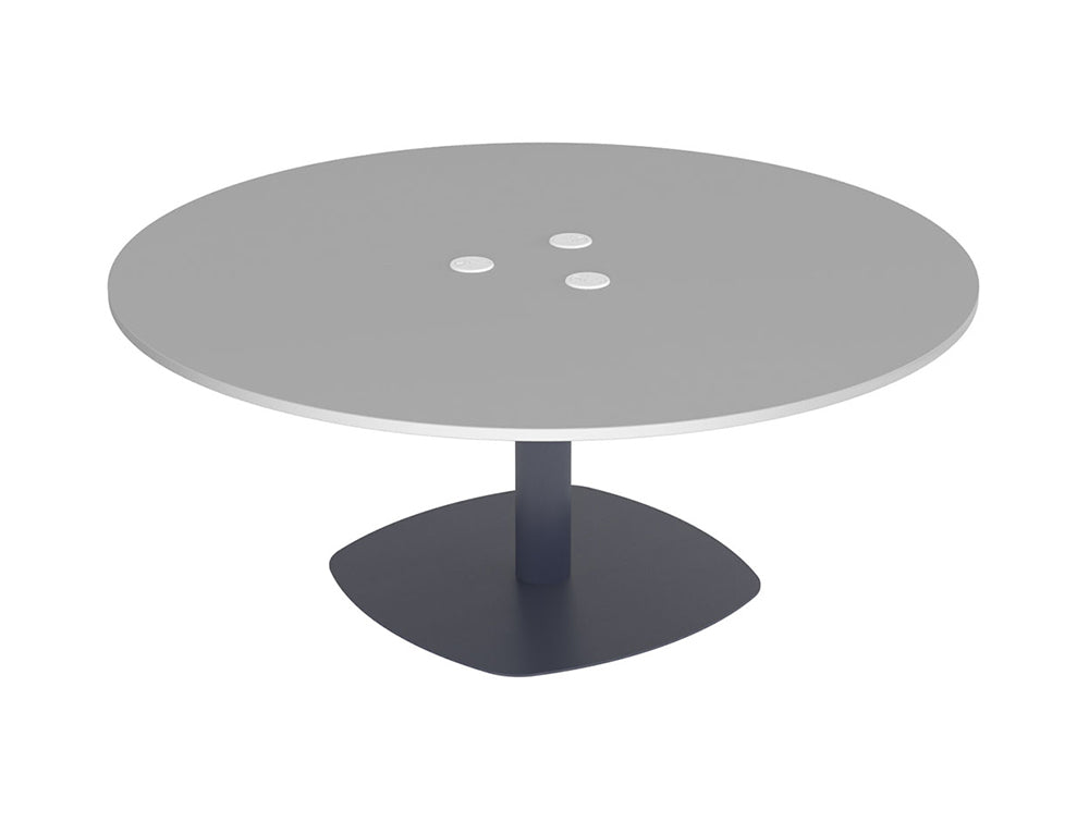Mono Giant Round Meeting Room Table With Power