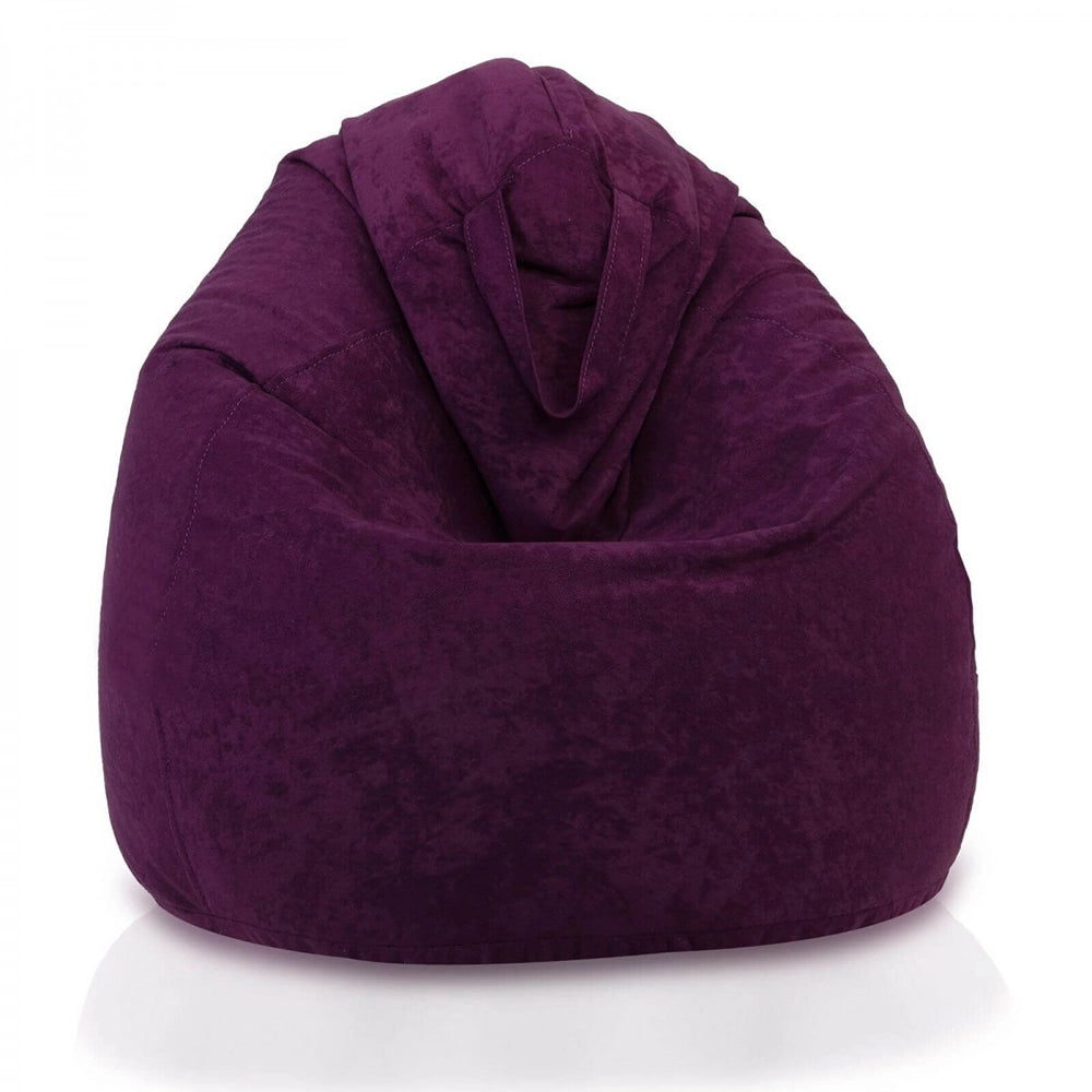 Moodlii Mega Sako Upholstered Fabric Bean Bag 14