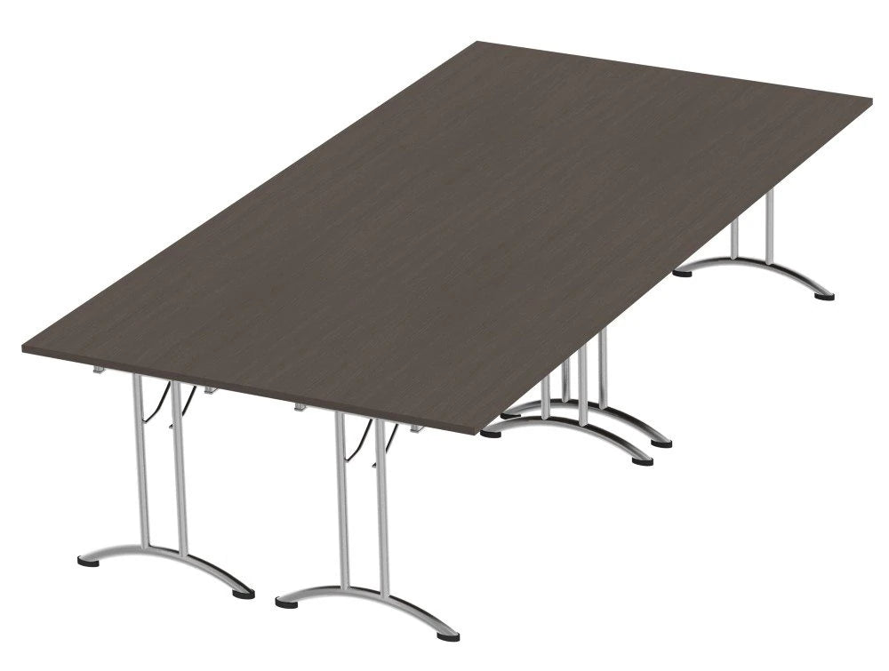 Morph Meeting Configuration 04 Rectangular In Royal Oak Chrome M 04 Ro Chr