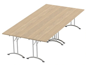 Morph Meeting Configuration 04 Rectangular In Urban Oak Chrome M 04 Uo Chr