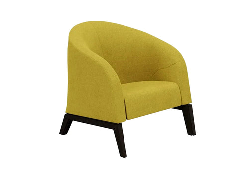 Mula Armchair  Wooden Legs