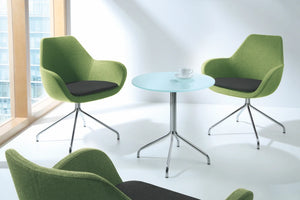 Multipurpose Tables Low Round Table Metal Legs  Model SH40 1