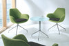Multipurpose Tables Low Round Table Metal Legs  Model SH40 1