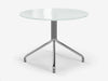 Multipurpose Tables Low Round Table  Metal Legs   Model Sh40 Pro Sh40Chr Gl1