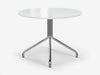 Multipurpose Tables Low Round Table  Metal Legs   Model Sh40 Pro Sh40Chr Gl1