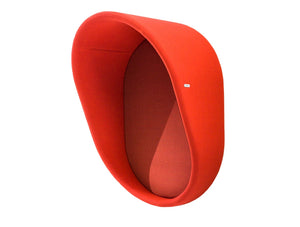 Mute Design Wall Mounted Acoustic Phone Booth In Red
