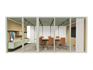 Mutedesign Omniroom Meet 6 Person Closed Meeting Pod 5X4 P6 V1 C1