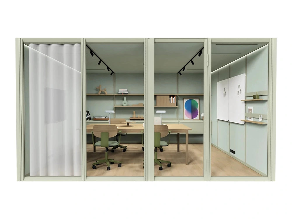 Mutedesign Omniroom Work 4 Person Closed Meeting Pod