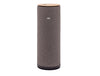 Mutedesign Tower Freestanding Cylinder Acoustic Column With Wireless Phone Charger In Grey