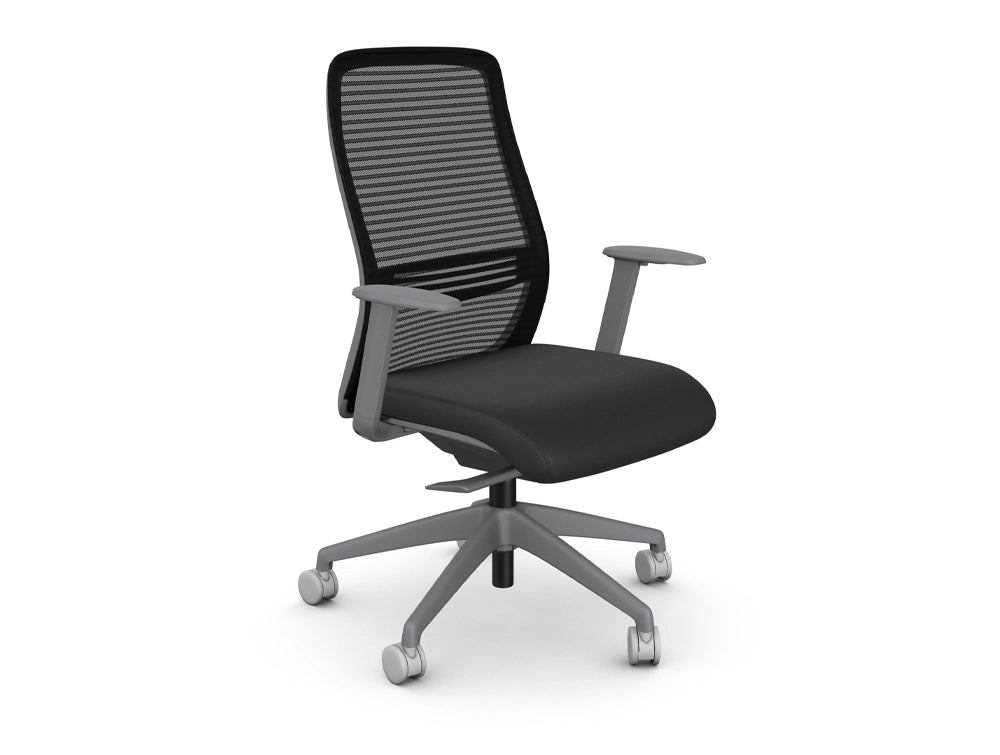 NV Vinyl Height Adjustable Armchair 3