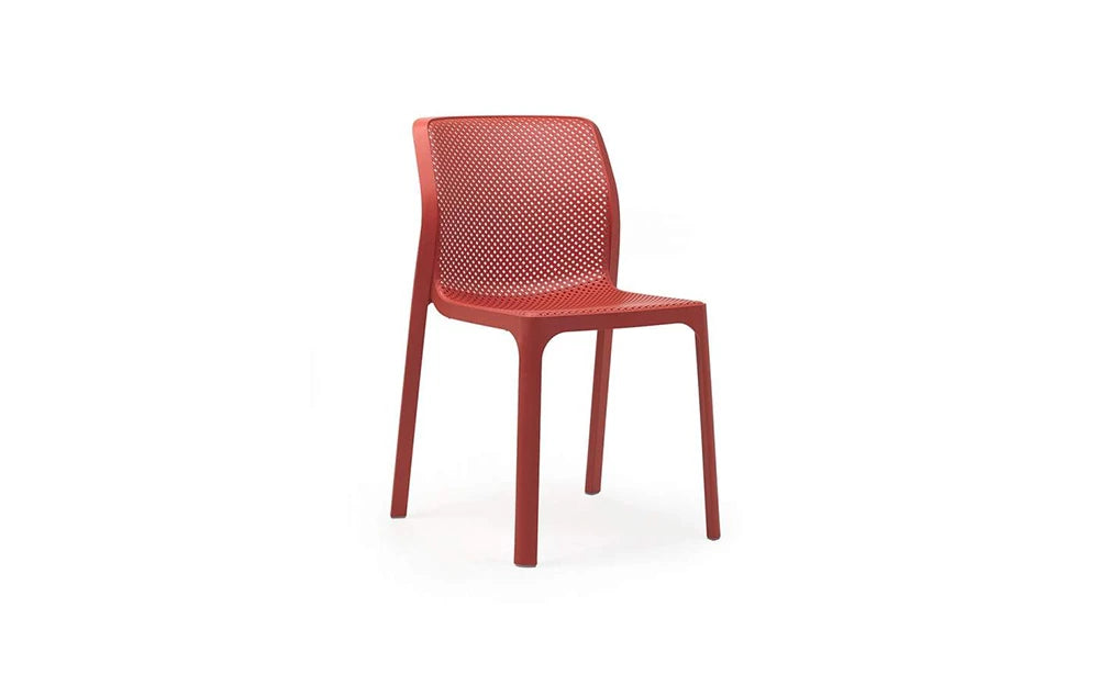 Nardi Bit Stackable Chair - Coral