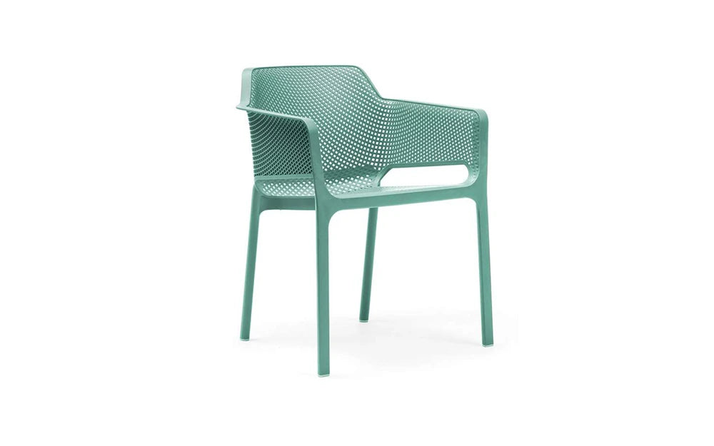 Nardi Net Stackable Monobloc Armchair - Willow Green