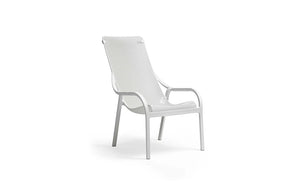 Nardi Net Stackable Monobloc Lounge Armchair - White