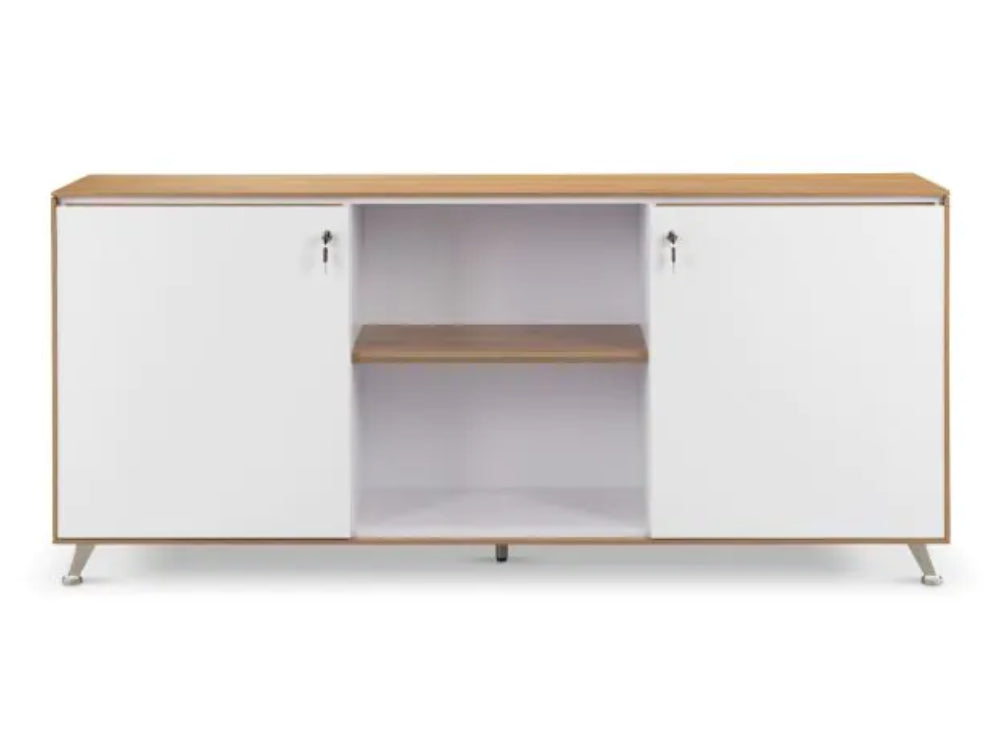 Nero Executive Anthracite Sideboard Storage Unit American Black Walnut 2