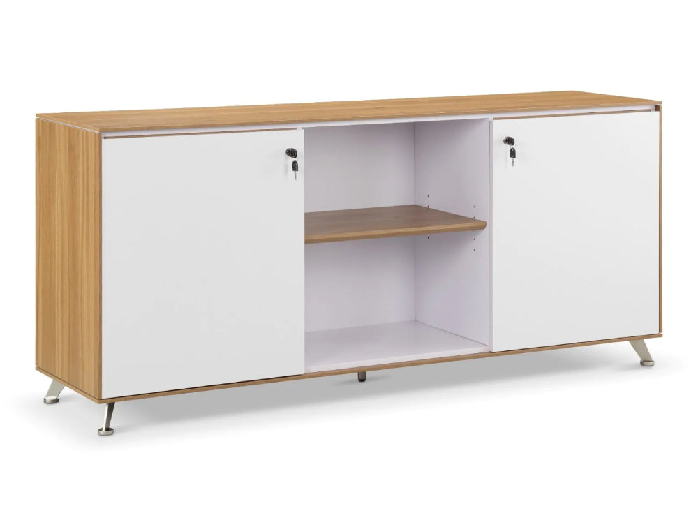Nero Executive Anthracite Sideboard Storage Unit American Black Walnut
