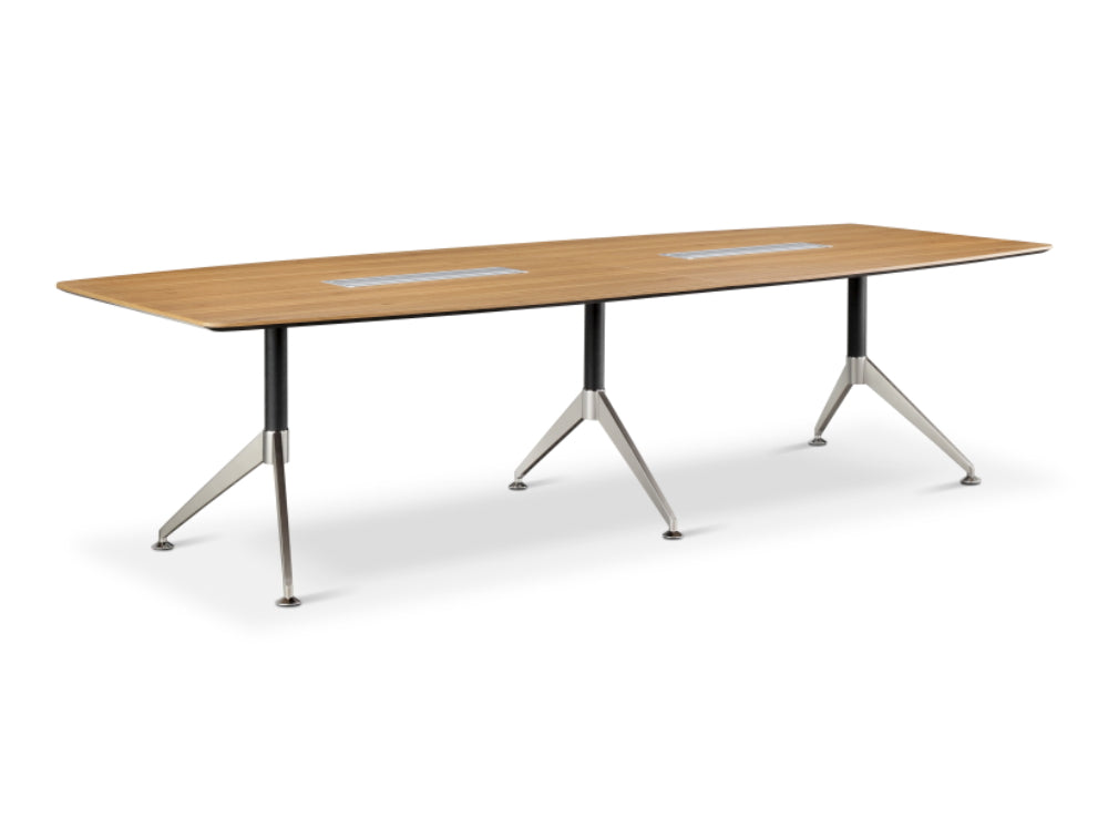 Nero Executive Boardroom Table in American Black Walnut 3000mm