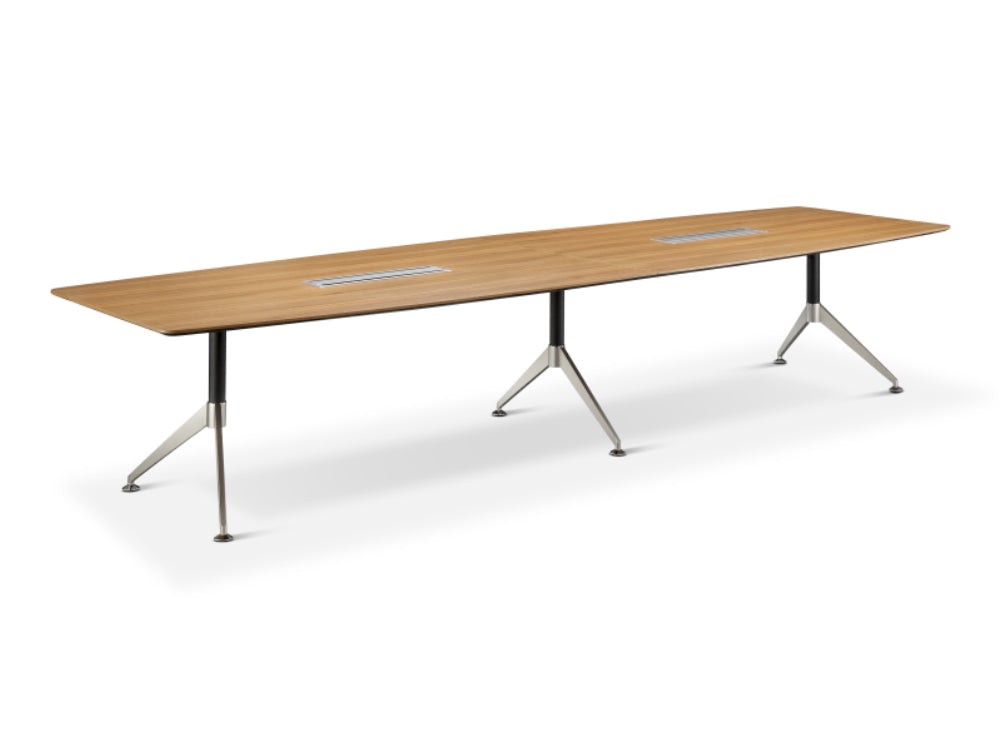 Nero Executive Boardroom Table in American Black Walnut 4000mm