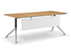 Nero Executive Desk with Modesty Panel American Black Walnut