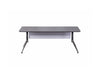 Nero Executive Desk with Modesty Panel Front View