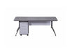 Nero Executive Desk with Modesty Panel and Storage