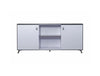 Nero Executive Sideboard Unit with Storage Shelf