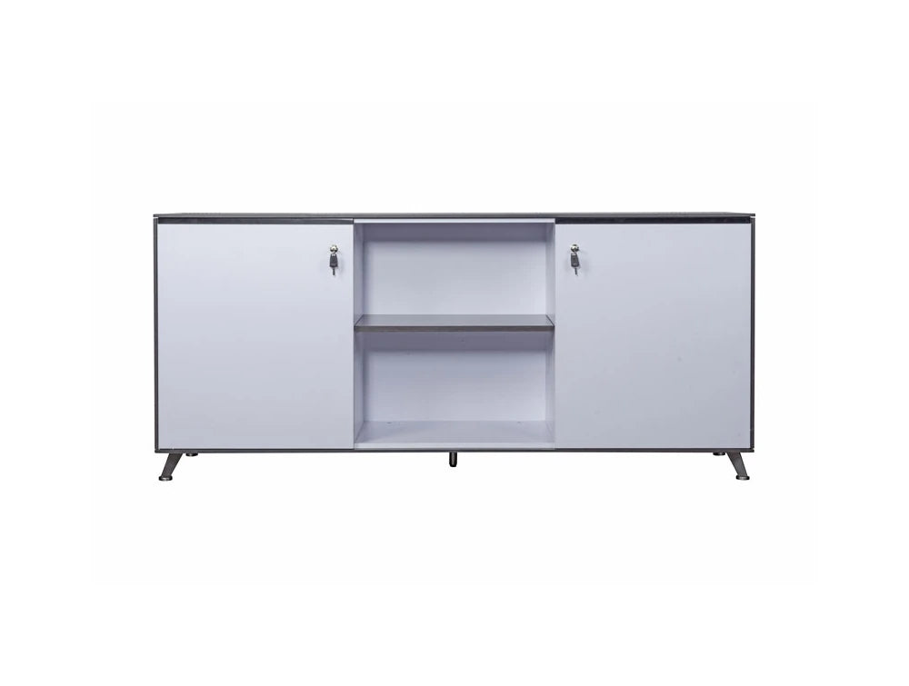 Nero Executive Sideboard Unit with Storage Shelf
